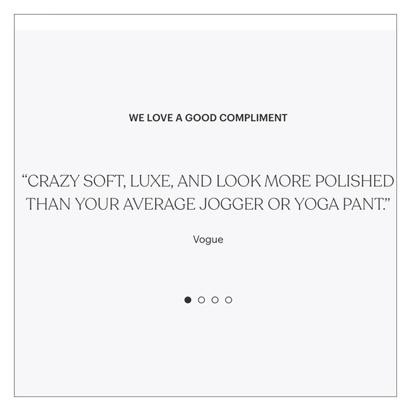 Nwt Lunya Silk And Cotton Soft Green Track Jogger Pants - Picture 7 of 8